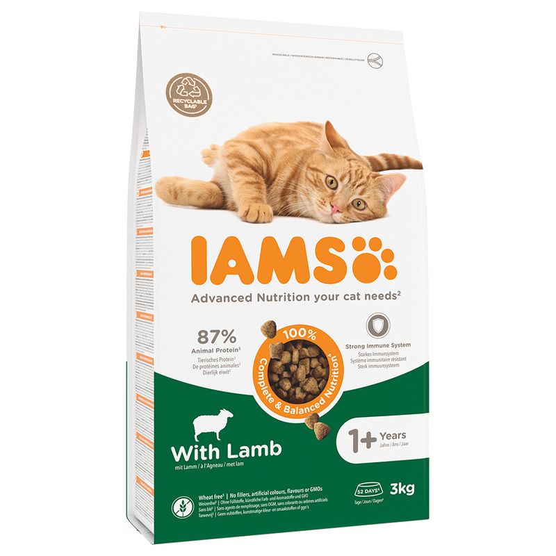 IAMS Advanced Nutrition Adult Cat with Lamb 3kg