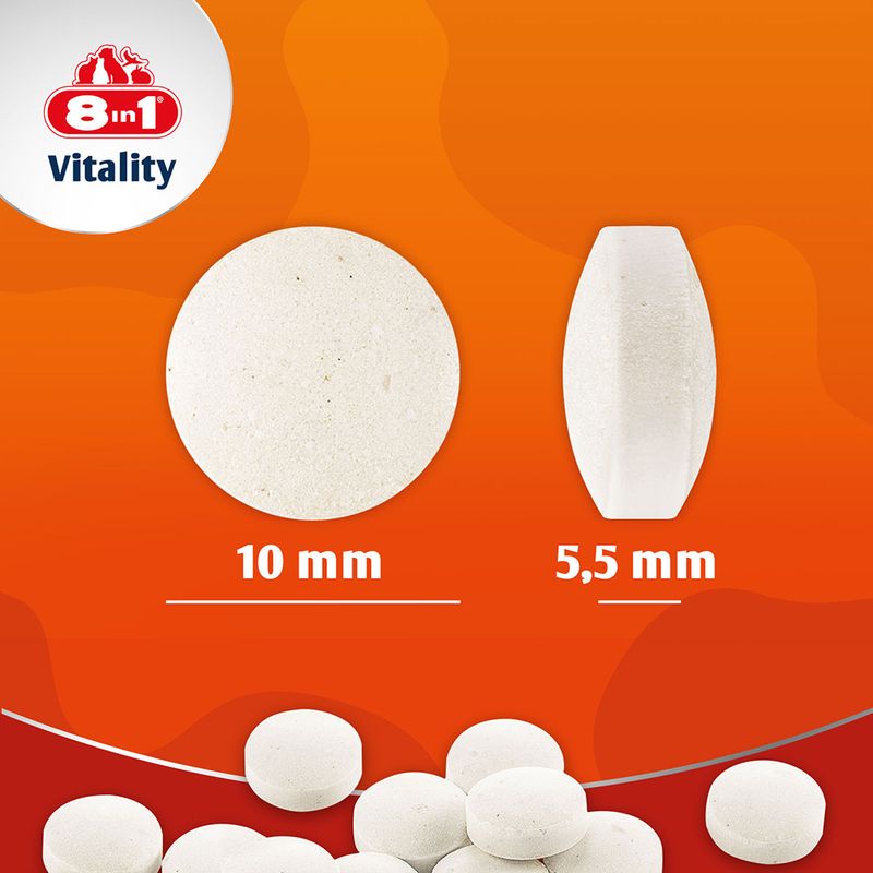 8in1 Vitality Calcium Tablets 155 Tablets