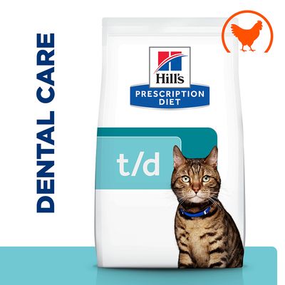 Hill's Prescription Diet Feline t/d Dental Care - Chicken 1.5kg