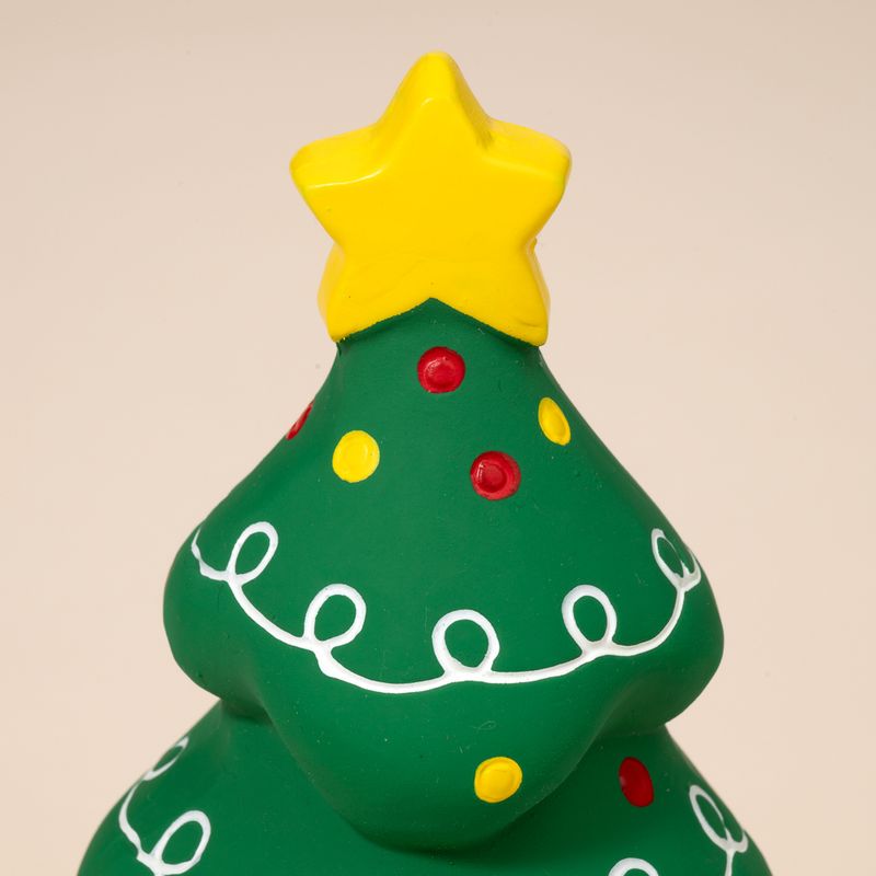 TIAKI Christmas Tree Latex Dog Toy 9 x 18cm (diameter x L)