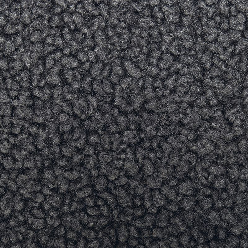 Designed by Lotte Yndis Oval Cushion Charcoal Grey