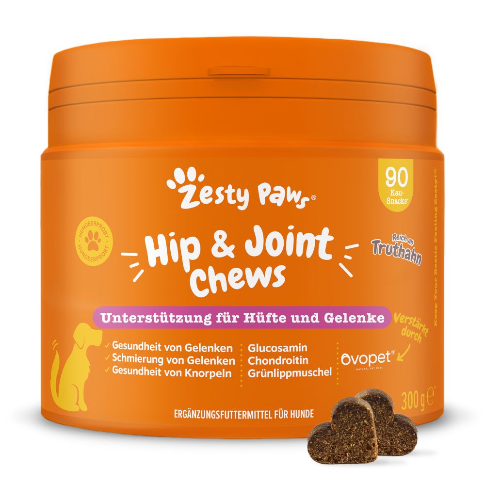 Zesty Paws Hip & Joint Chews Mobility - Turkey 90 Chews