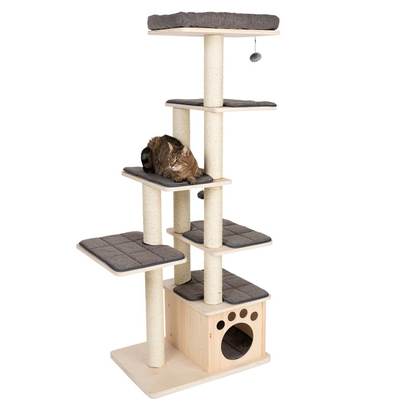 La Tour Cat Tree natural / brown
