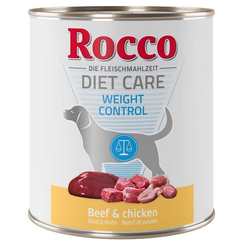 Rocco Diet Care Weight Control - Beef & Chicken 6 x 400g
