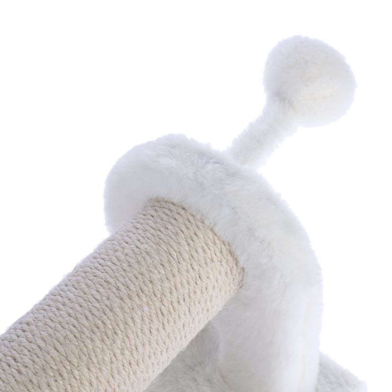 TIAKI Bunny Scratching Post for Cats White