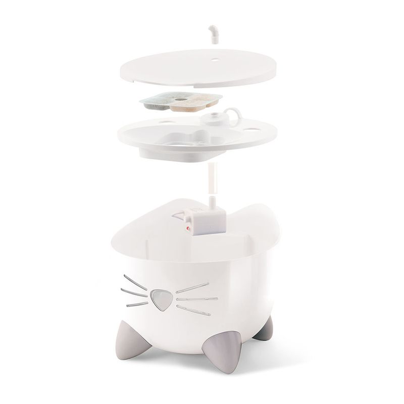 Catit PIXI White Drinking Fountain 2.5 Litres