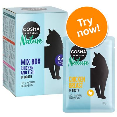 Cosma Nature Pouches Mixed Trial Pack 6 x 50g