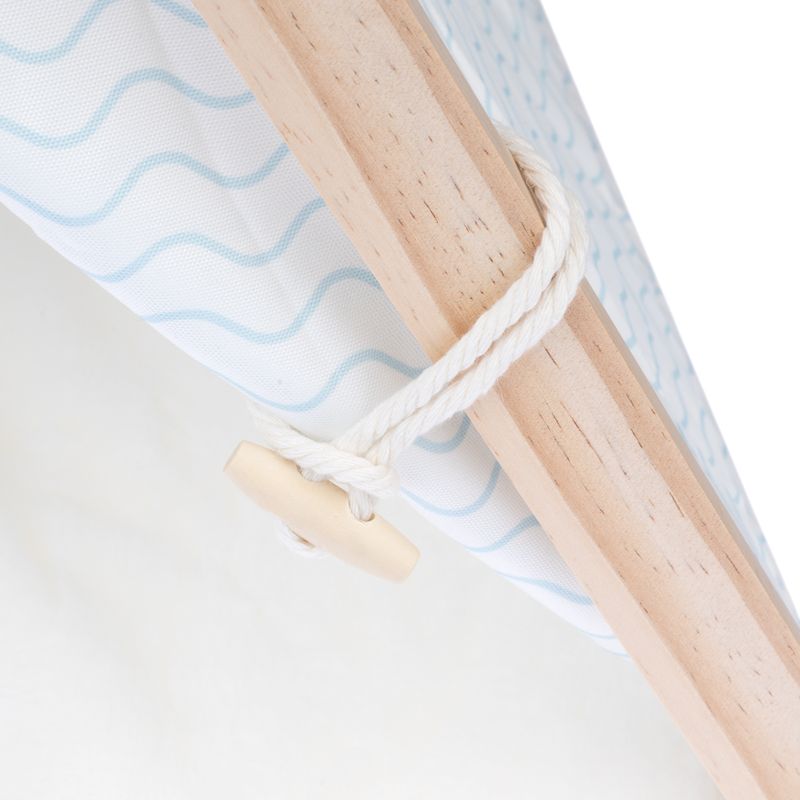 TIAKI Blue Wave Cat Teepee 56.5 x 61.5 x 61 cm (L x W x H)