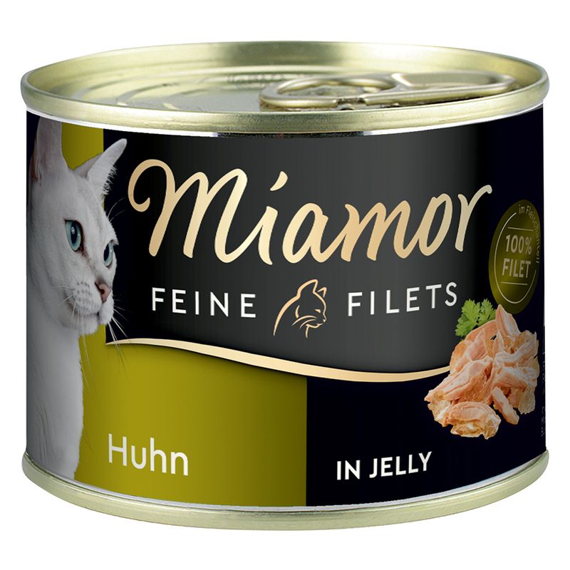 Miamor Fine Fillets 6 x 185g Tuna & Vegetables in Jelly