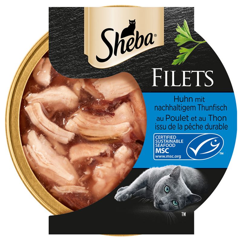 Sheba Fillets 16 x 60g Whitefish