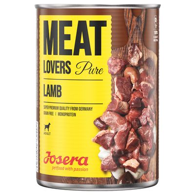 Saver Pack Josera Meatlovers Pure 12 x 800g Beef
