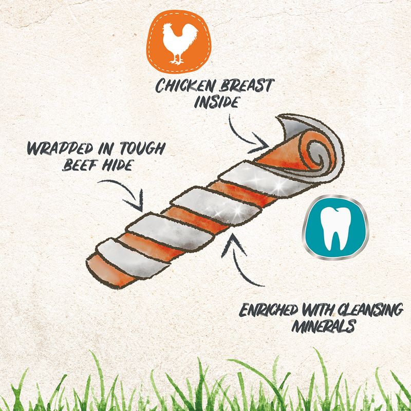 8in1 Pro Dental Twist Sticks 75g