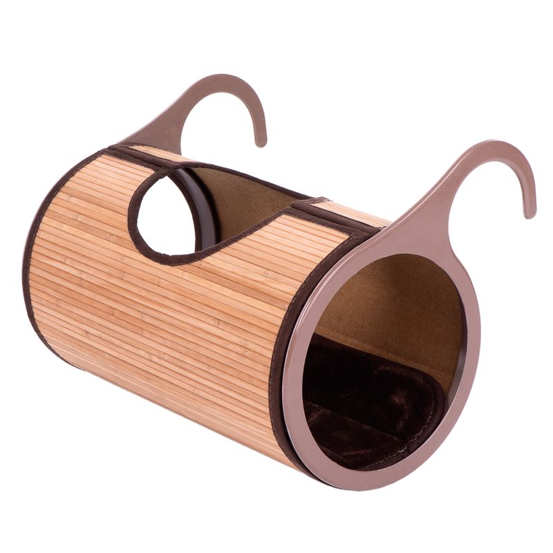 Natural Retreat Radiator Cat Bed Beige/brown