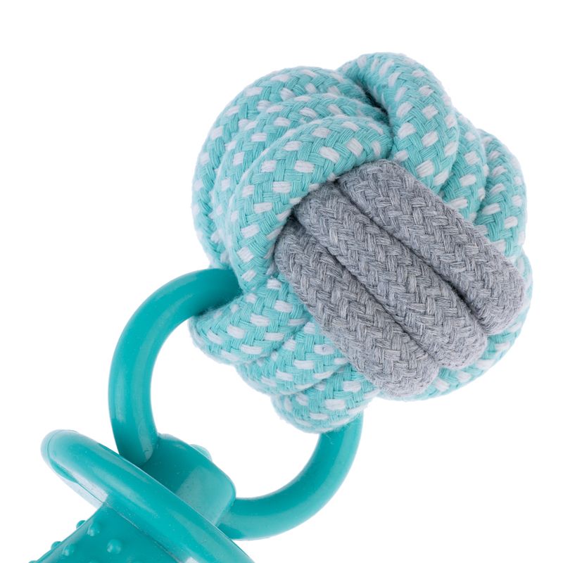 TIAKI Rope Ball Chew Toy with Dummy diameter 7 x (L) 19 cm