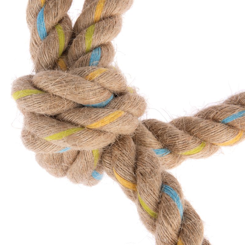 Modern Living Menorca Knot with Loop Rope Toy approx. 40 x 6 x 6 cm (L x W x H)