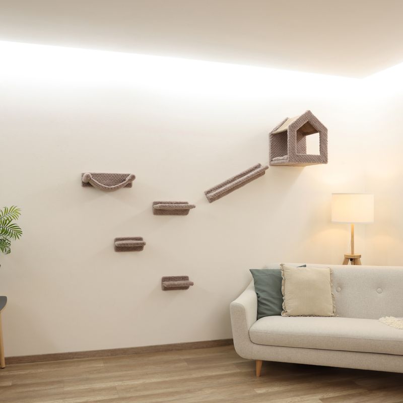 Kerbl Pet Climbing Wall Monte Baldo for Cats Set of 6 parts