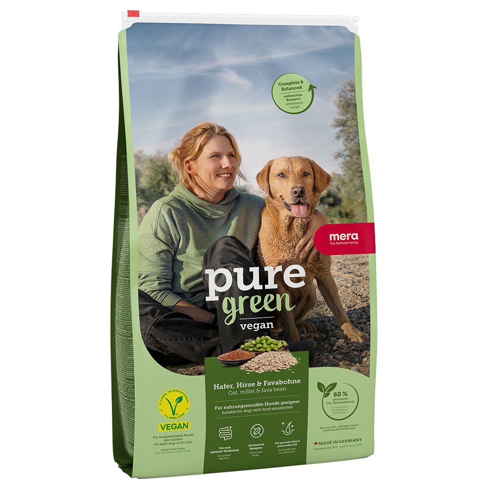 mera Pure Green Adult Vegan Oats, Millet & Fava Bean 10kg