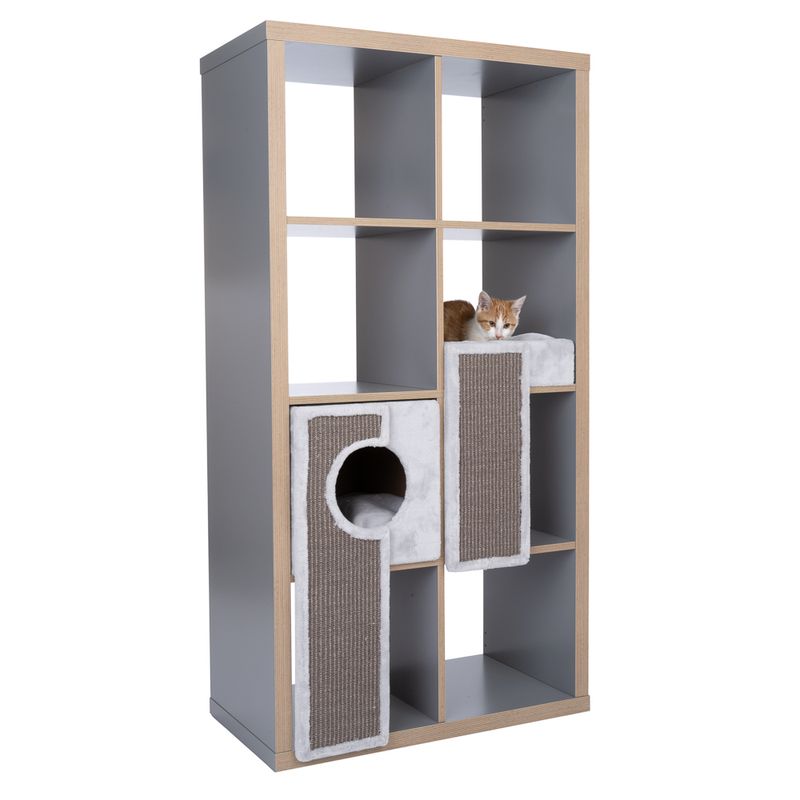 TIAKI Wallie Cuddle Bed for Shelves Grey