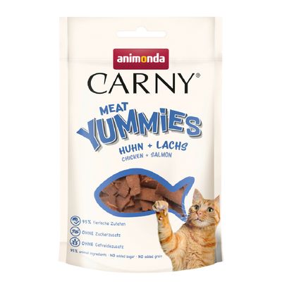 animonda Carny Adult Meat Yummies Chicken & Salmon (50g)