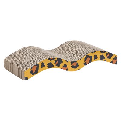 Karlie Leopard Scratching Board approx. 40 x 19 x 4cm (L x W x H)