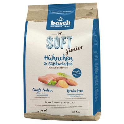 bosch Soft Junior Chicken & Sweet Potato HPC Dog Food 2.5kg