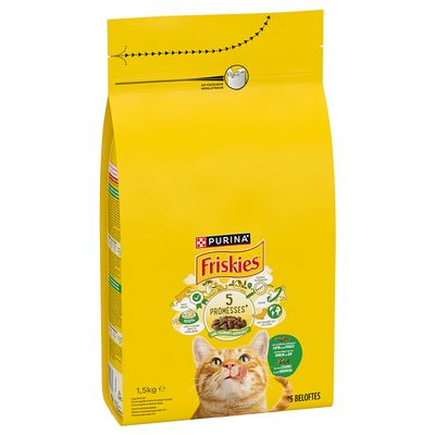 PURINA Friskies Cat with Rabbit, Chicken and Vegetables 1.5kg