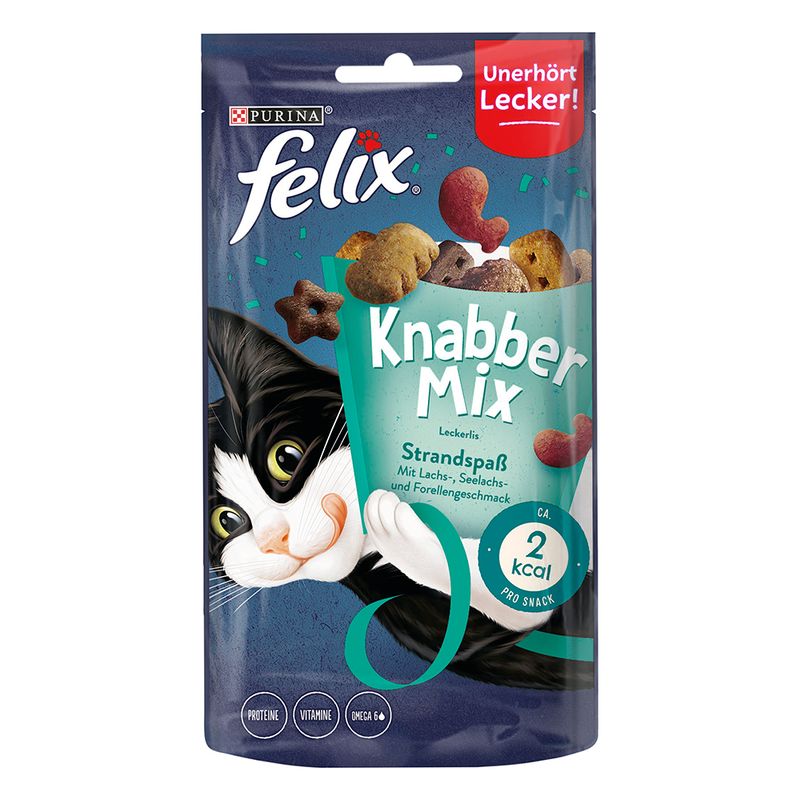 3 x Felix Cat Treats - 2 + 1 Free! * Goody Bag Dairy Delight (3 x 60g)