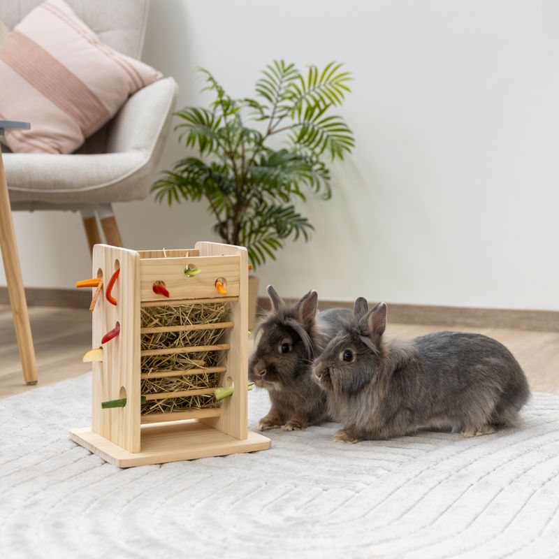 Kerbl Pet Hay and Vegetable Tower for Small Animals 24 x 24 x 30cm (L x W x H)