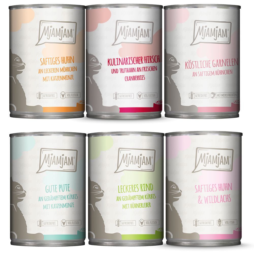 MjAMjAM Mixed Pack 6 x 400g Mixed Pack (6 varieties)