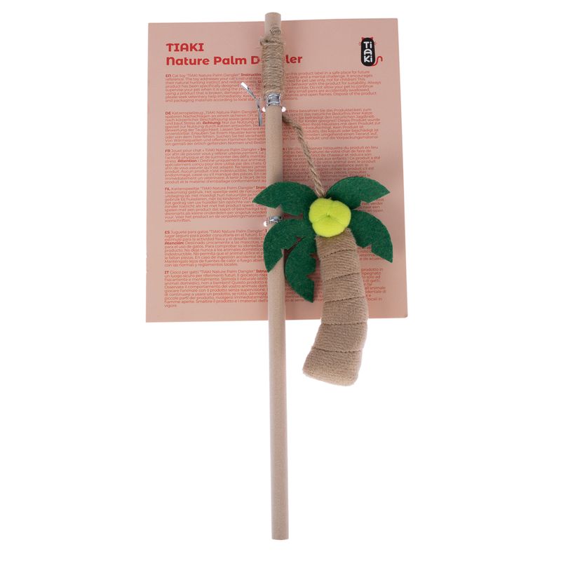 TIAKI Palm Frond Cat Dangler Toy 1 Dangler