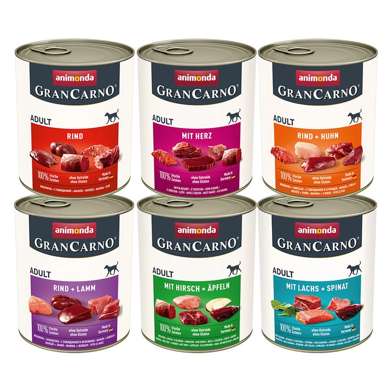 animonda GranCarno Original Saver Pack 24 x 800g Mix package 3 (3 varieties)
