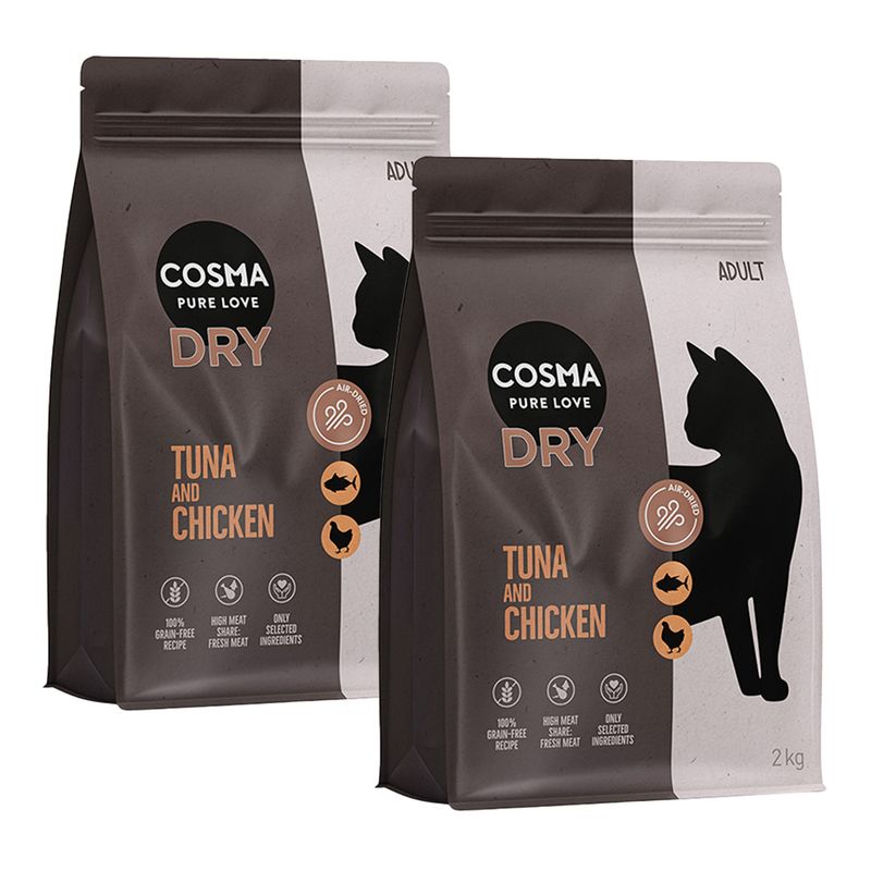 Cosma Tuna & Chicken Dry Food 400g