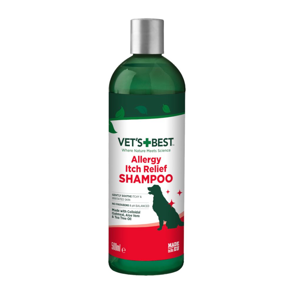 Vets Best Allergy Itch Relief Shampoo 500ml