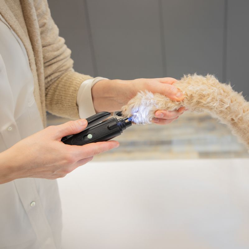 kooa 2-in-1 Claw Clippers & Grinder with LED approx. 20 x 9.9 x 4 cm (L x W x H)