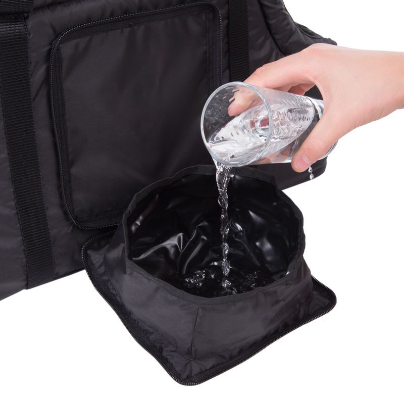 Sleek Nylon Travel Bag 55 x 22 x 28 cm (L x W x H)