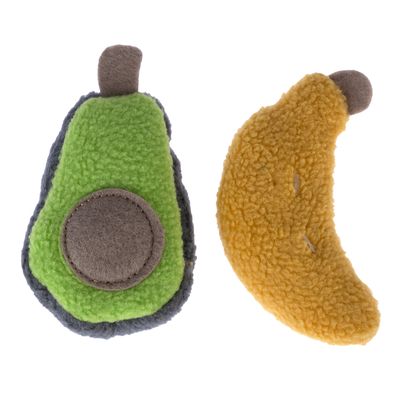 Modern Living Arucas Avocado & Banana Toy Set Set of 2: Avocado & Banana
