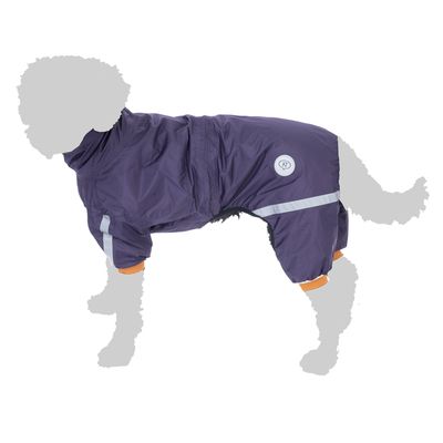 Nomad Tales Spirit Dog Overalls - Berry approx. 35cm Back Length