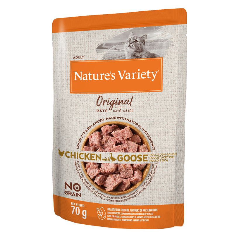 Nature's Variety Original Paté No Grain 12 x 70g Beef and chicken