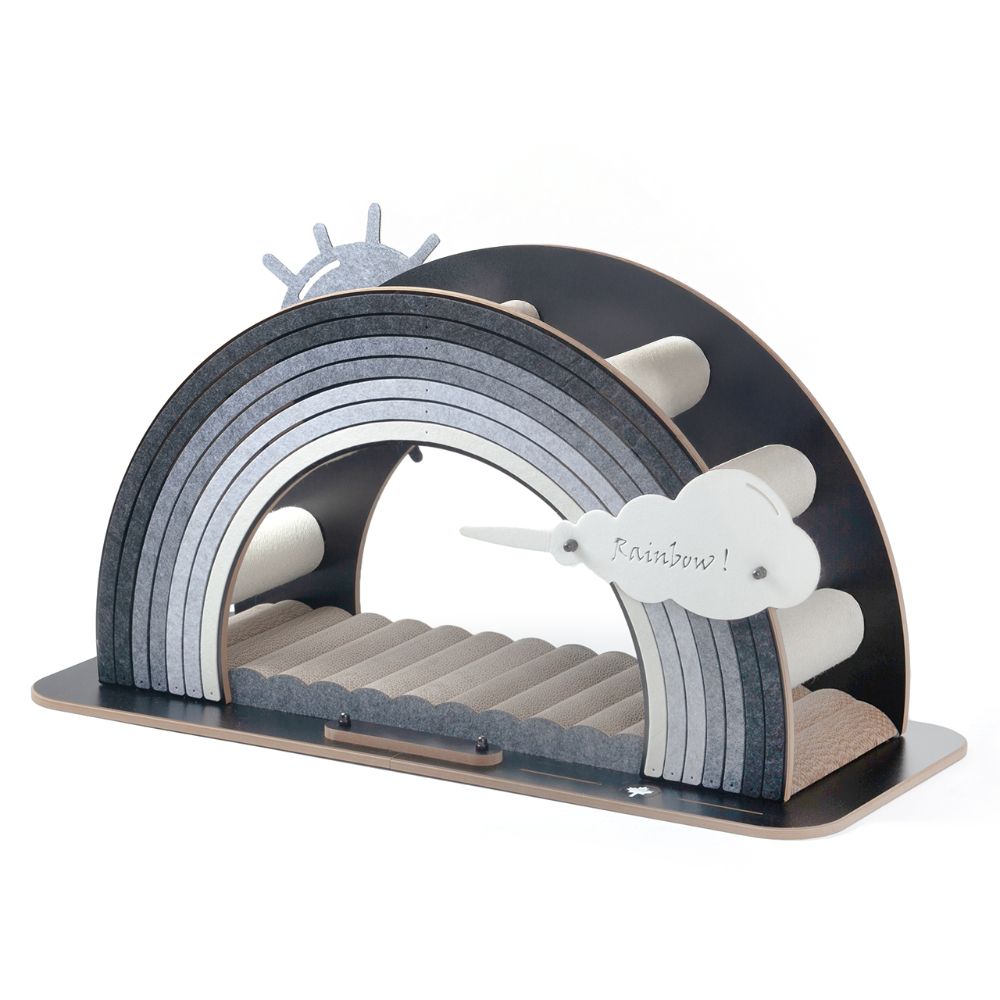 Canadian Cat Company Design Scratching Furniture Rainbow Grey