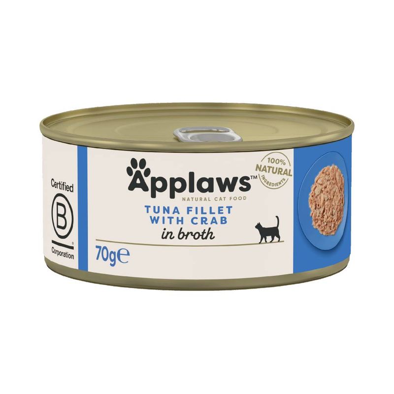 Applaws Cat Food 70g - Tuna / Fish Mixed Pack: Fish Collection 12 x 70g