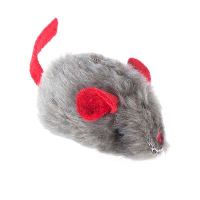 Toy Mouse with Microchip Squeak and Catnip 1 Mouse