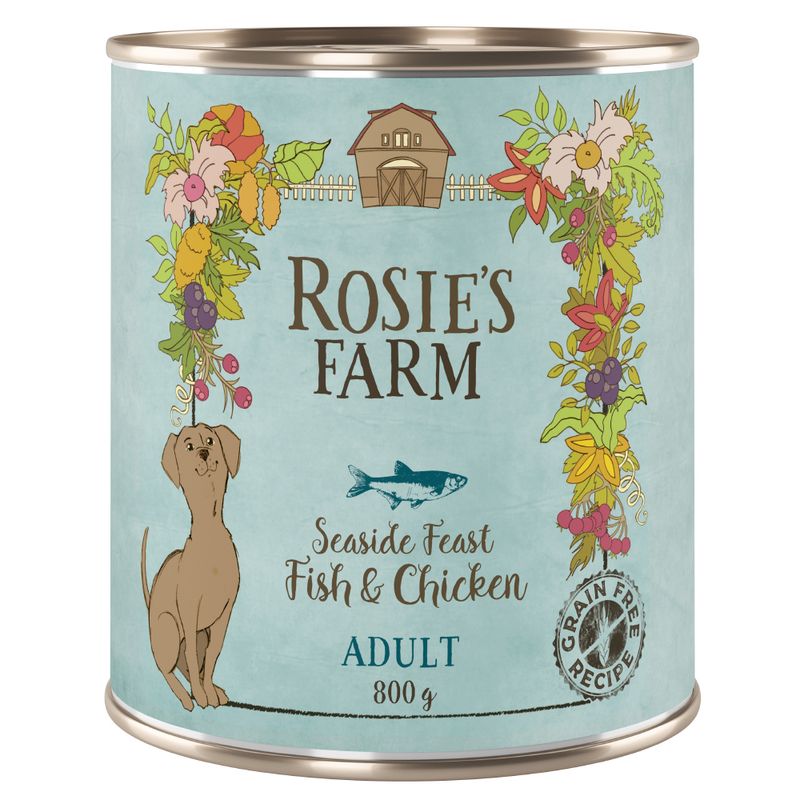 Rosie's Farm Adult Seaside Feast Fish & Chicken 6 x 400g