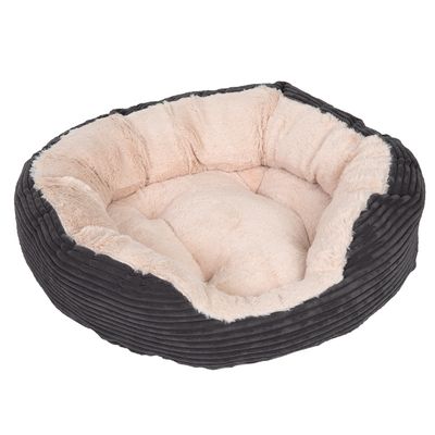 Cosy Cord cuddly bed 51 x 43 x 15 cm (L x W x H)