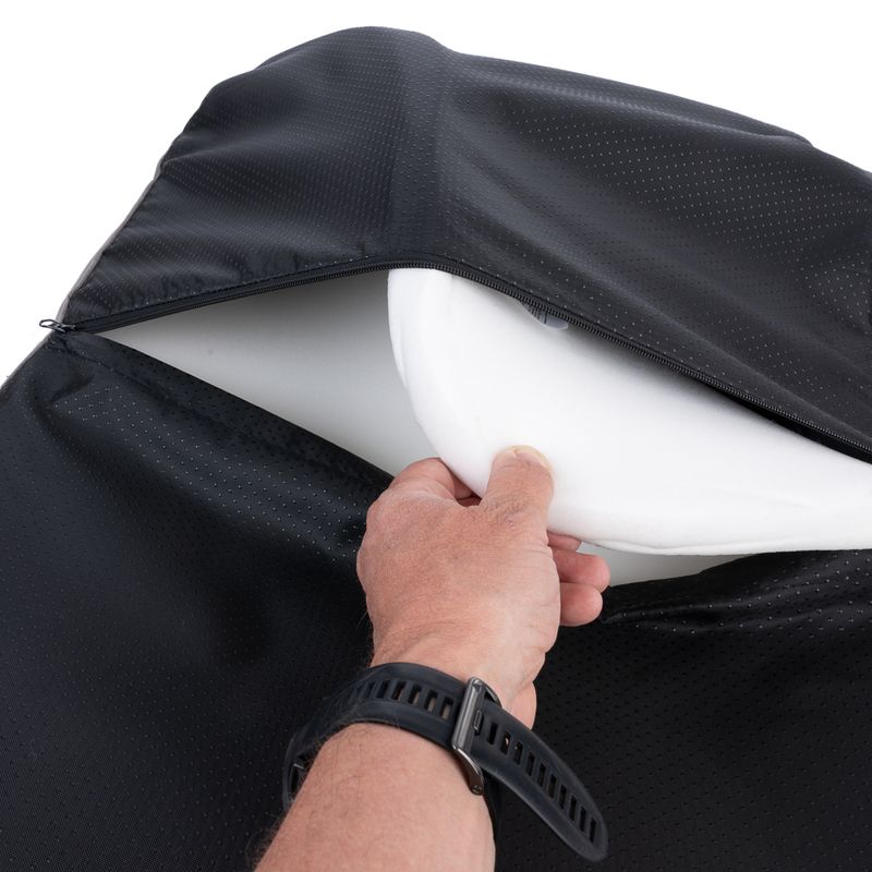 TIAKI Poolside Paws Fossil Dog Bed Size M: 65 x 50 x 13cm (L x W x H)