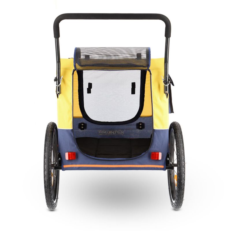 HAFENBANDE Cabby Bicycle Trailer incl. 2 couplings 155 x 74 x 103 cm (L x W x H) / up to 45kg