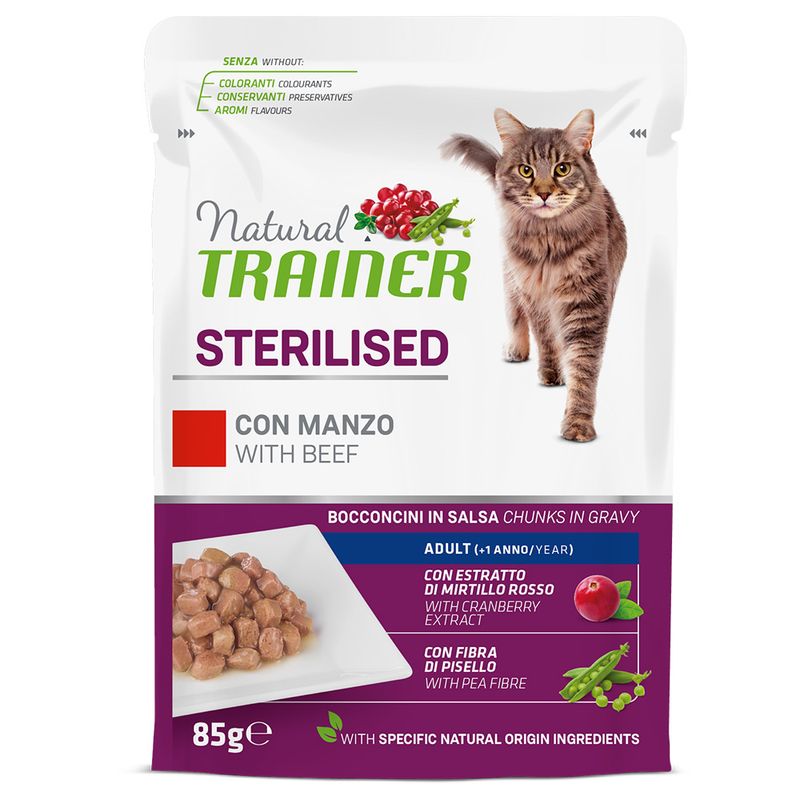 Nova Foods Natural Trainer Adult Sterilised Turkey (12 x 85g)