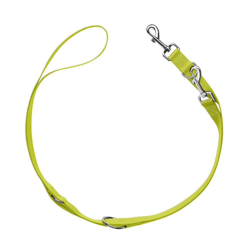 HUNTER Adjustable Lead London - Lime 200cm long, 10mm wide
