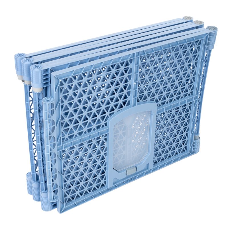 TIAKI 6-Panel Plastic Playpen 150 x 170 x 66 cm (L x W x H)