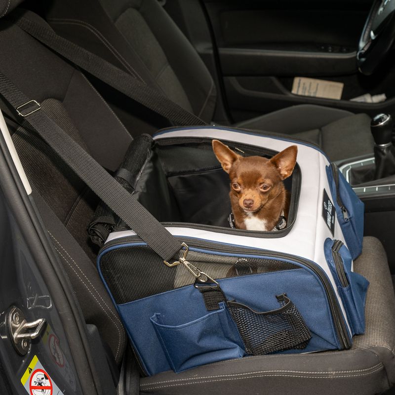 Nomad Tales Spirit Car Seat - Stone/Sapphire approx. 42 x 36 x 33 cm (L x W x H)