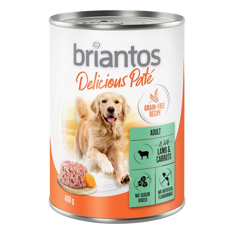 Briantos Delicious Paté Mixed Trial Pack 6 x 400g (3 Varieties)